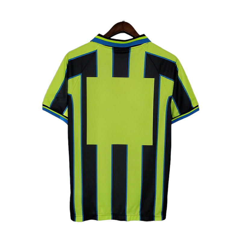 Camisa Manchester City 1998/1999 - Retrô Kappa - Amarela e Preta