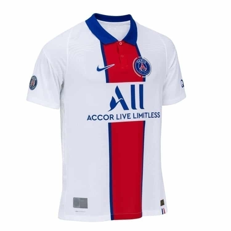 Camisa Paris Saint-Germain II 2020/2021 - Retrô Nike - Branca