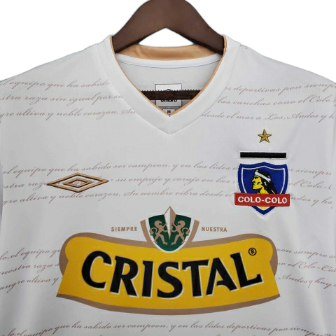 Camisa Colo Colo 2011 - Retrô Umbro - Branca