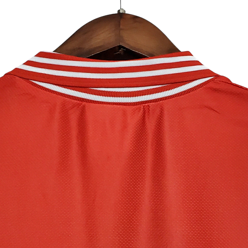 Camisa Ajax I 1995/1996 - Retrô Umbro - Vermelha e Branca