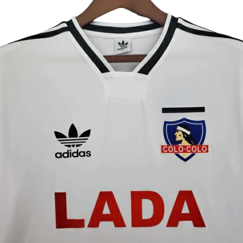 Camisa Colo Colo 1991 - Retrô Adidas - Branca