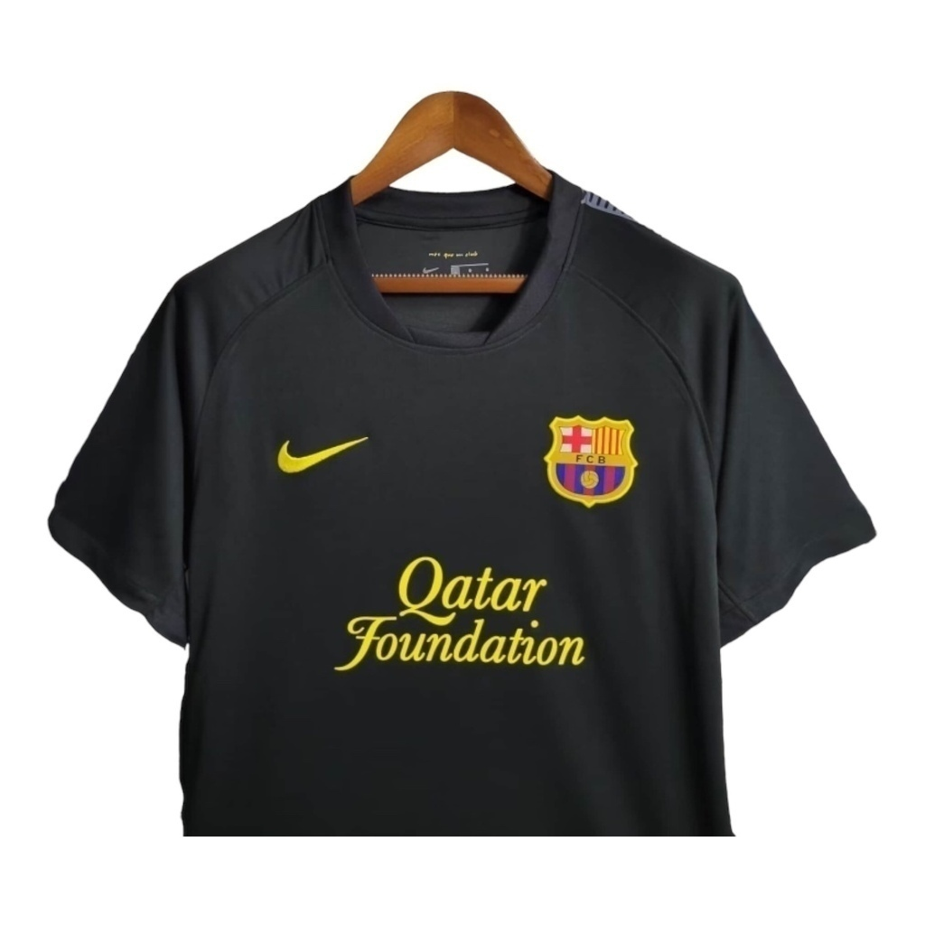 Camisa Barcelona 2011/2012 - Retrô Nike - Preta