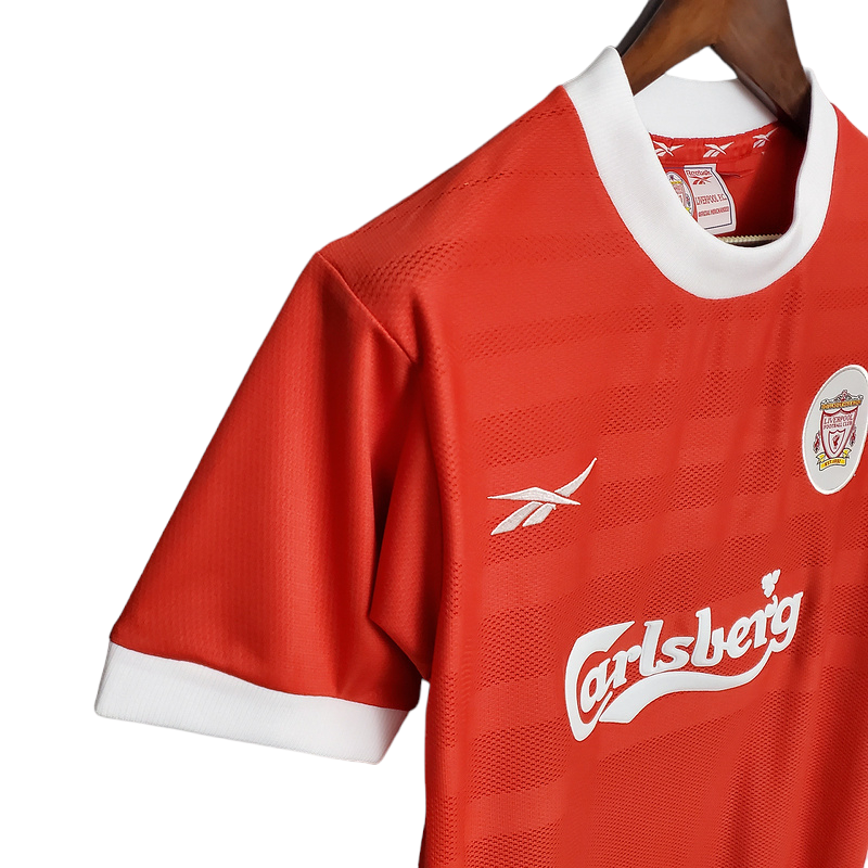 Camisa Liverpool 1998 - Retrô Reebok - Vermelha