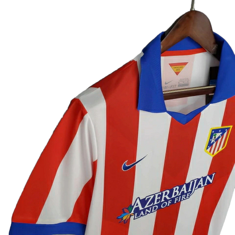Camisa Atlético Madrid 2014/2015 - Retrô Nike - Branca e Vermelha