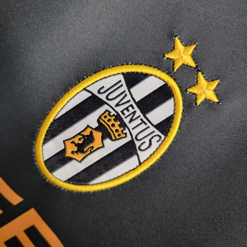 Camisa Juventus II 2001/2002 - Retrô Lotto - Preta