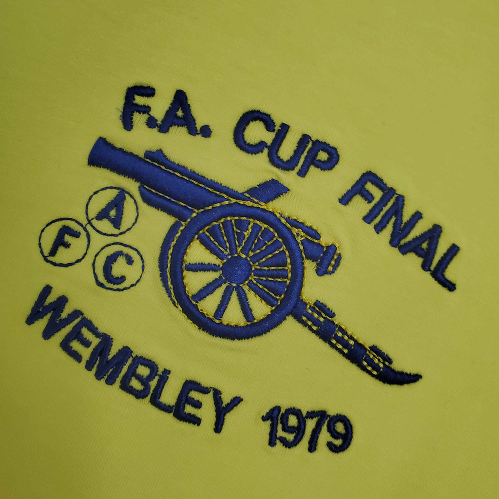 Camisa Arsenal 1971/1979 - Retrô Umbro - Amarela
