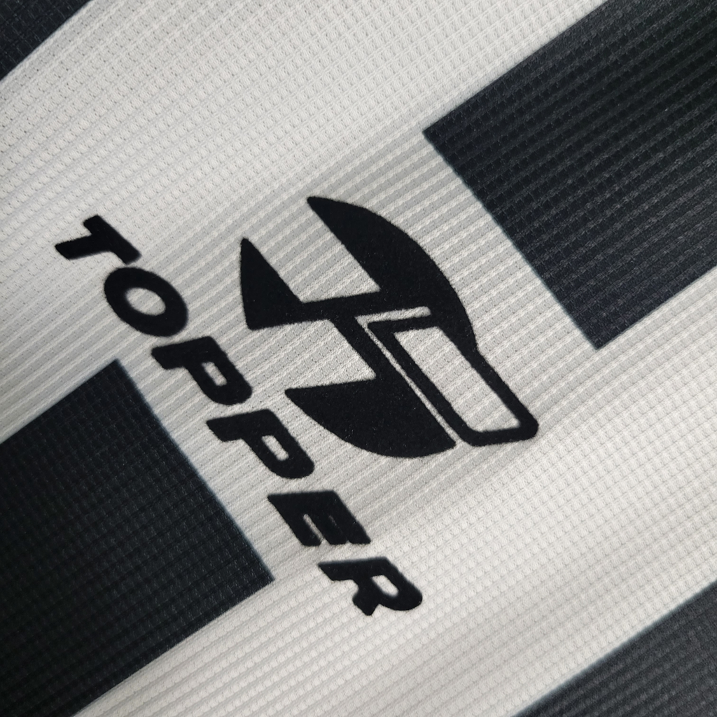 Camisa Botafogo l 1999/2000 - Retrô Topper - Preta e Branca