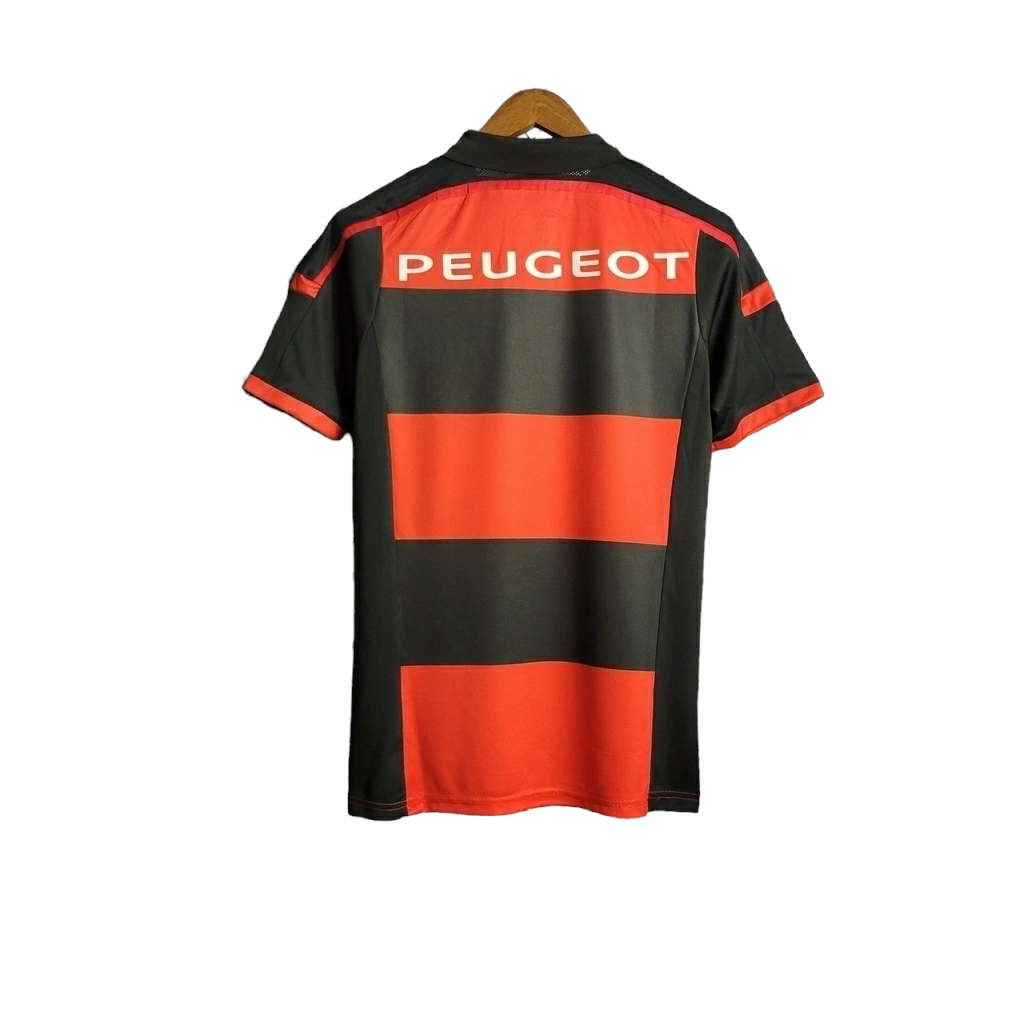 Camisa Flamengo 2017/2018 - Retrô Adidas - Preto e Vermelho
