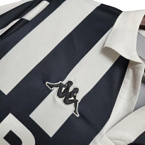Camisa Juventus 1984/1985 - Retrô Kappa - Preta e branca