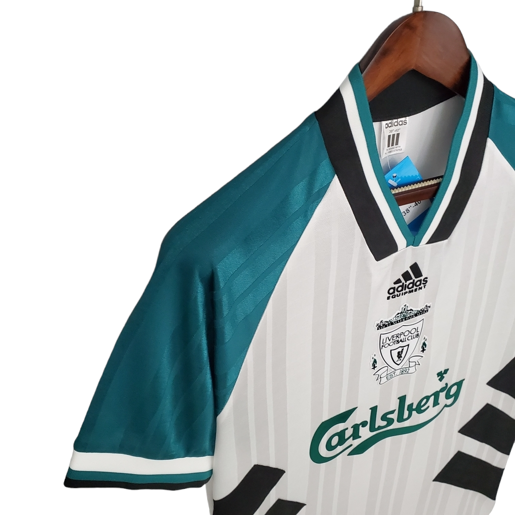 Camisa Liverpool 1993/1995 - Retrô Adidas - Branca