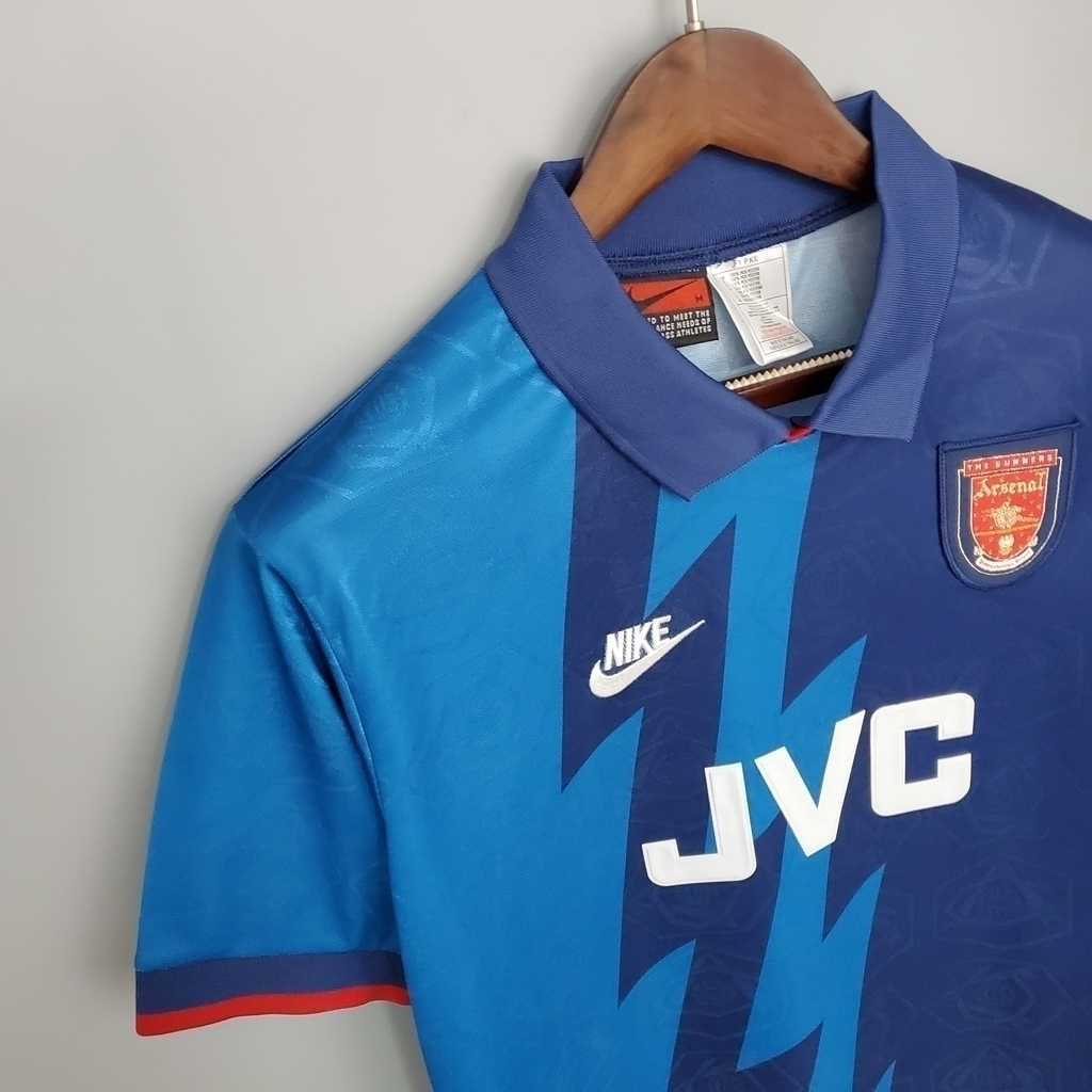 Camisa Arsenal II 1995/1996 - Retrô Nike - Azul Marinho