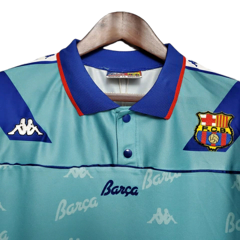 Camisa Barcelona 1992/1995 - Retrô Kappa - Azul