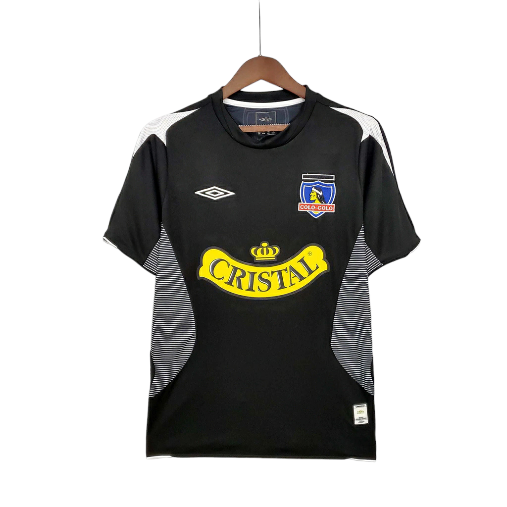 Camisa Colo Colo 2006 - Retrô Umbro - Preta