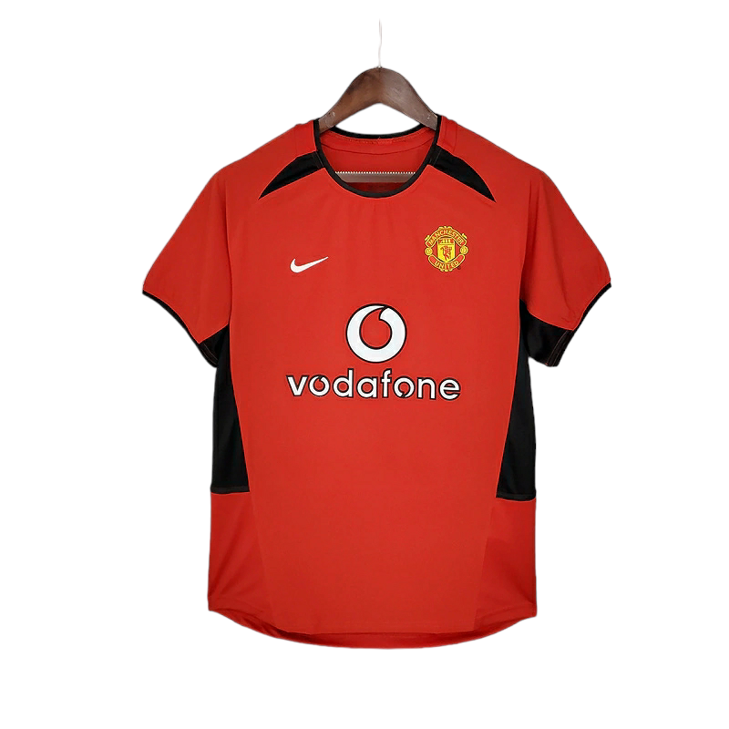 Camisa Manchester United 2002/2004 - Retrô Nike - Vermelha