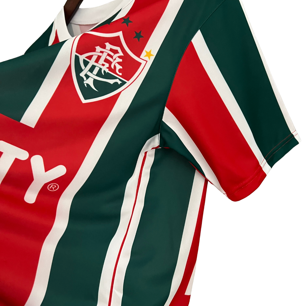 Camisa Fluminense 1993 - Retrô Penalty - Vermelha e Verde