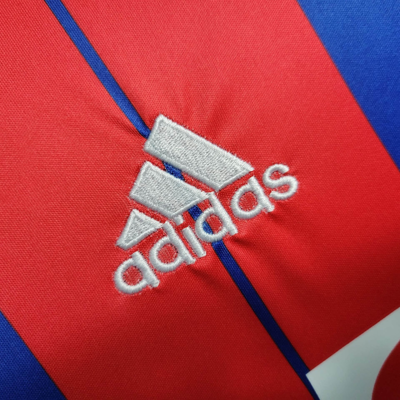 Camisa Bayern Munich I 2014/2015 - Retrô Adidas - Azul e vermelha