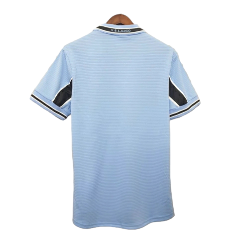 Camisa Lazio I 1999/2000 - Retrô Puma - Azul e preta