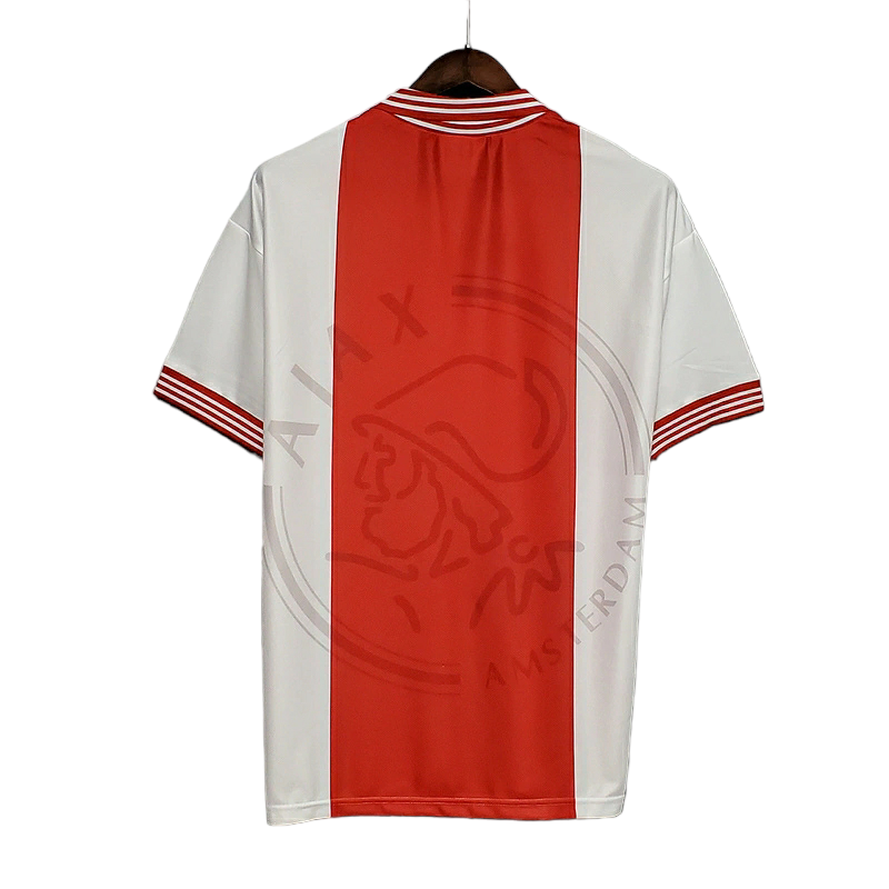 Camisa Ajax I 1995/1996 - Retrô Umbro - Vermelha e Branca