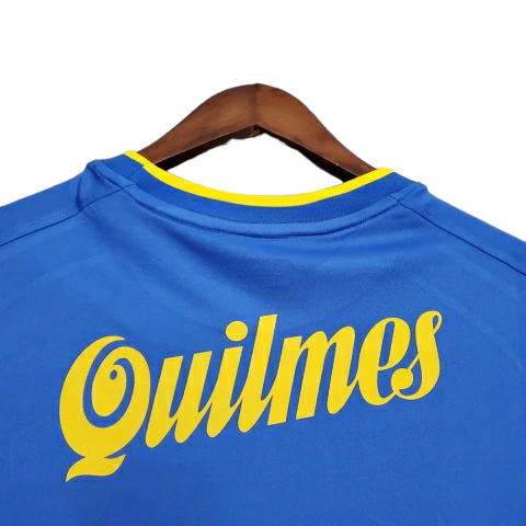 Camisa Boca Juniors I 1999/2000 - Retrô Nike - Azul com detalhes em amarelo