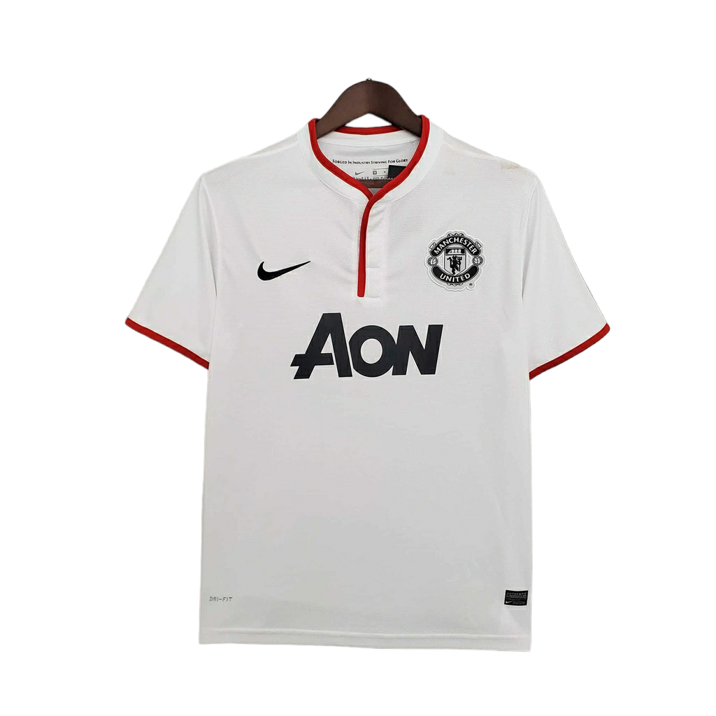 Camisa Manchester United 2013/2014 - Retrô Nike - Branca