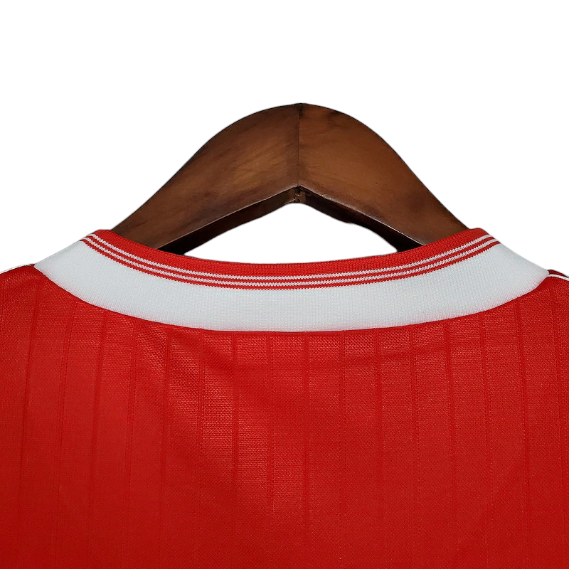 Camisa Arsenal 1983/1986 - Retrô Umbro - Vermelha e Branca