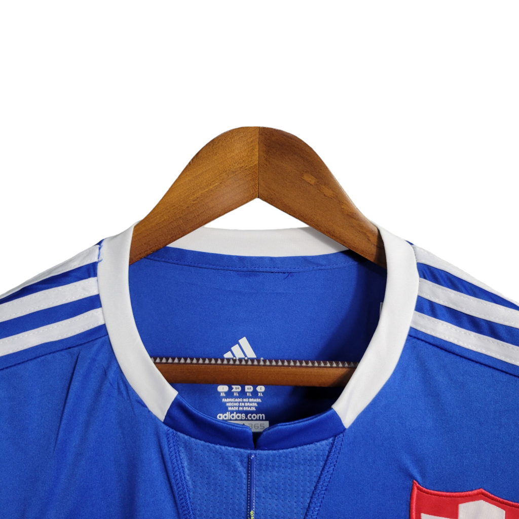 Camisa Palmeiras III 2019 - Retrô Adidas - Azul com detalhes brancos