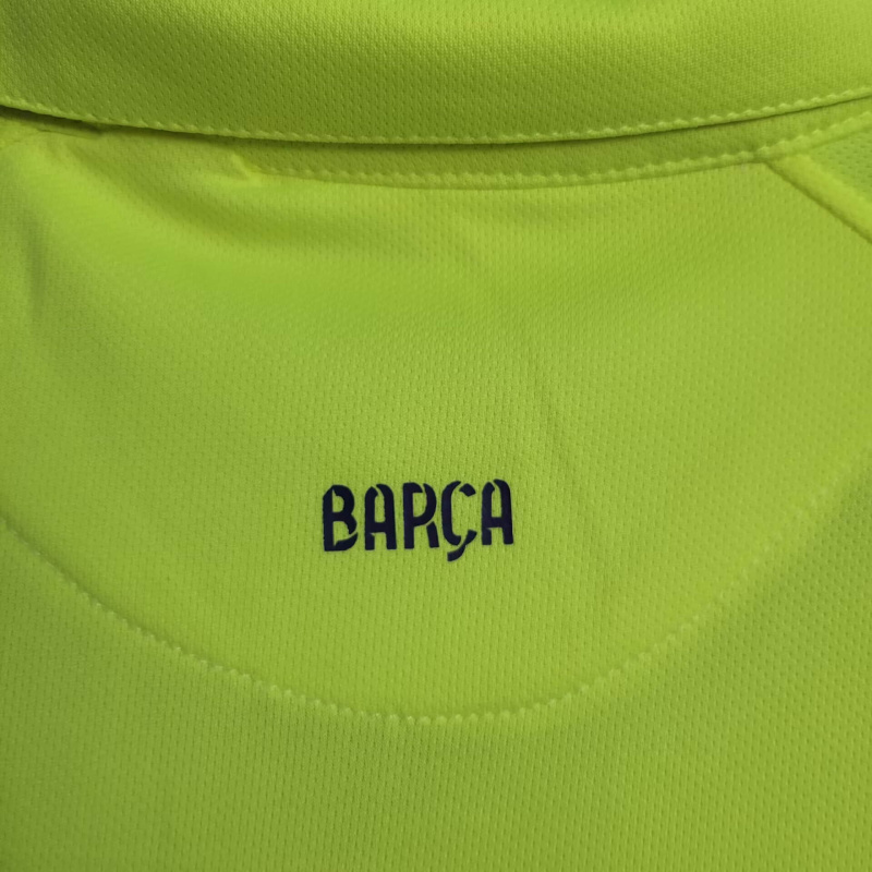 Camisa Barcelona II 2014/2015 - Retrô Nike - Amarela