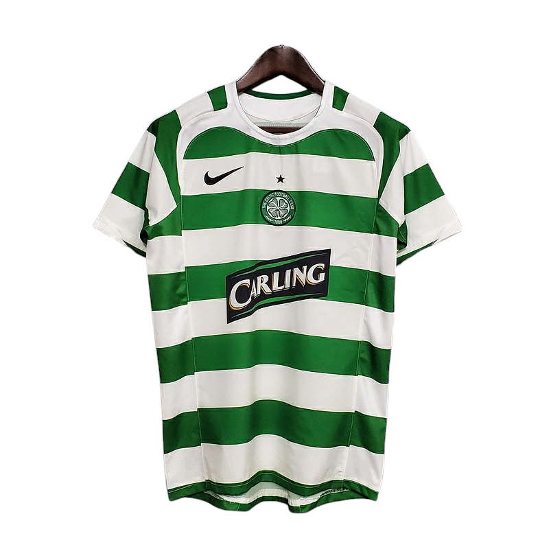 Camisa Celtic 2005/2006 - Retrô Nike - Verde e Branca