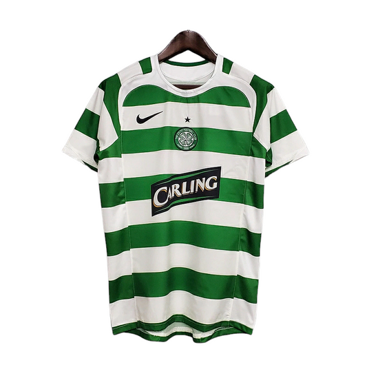 Camisa Celtic 2005/2006 - Retrô Nike - Verde e Branca