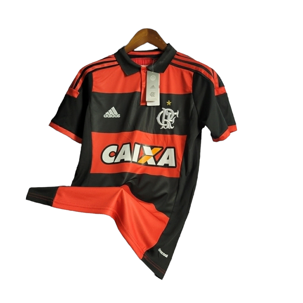 Camisa Flamengo 2017/2018 - Retrô Adidas - Preto e Vermelho