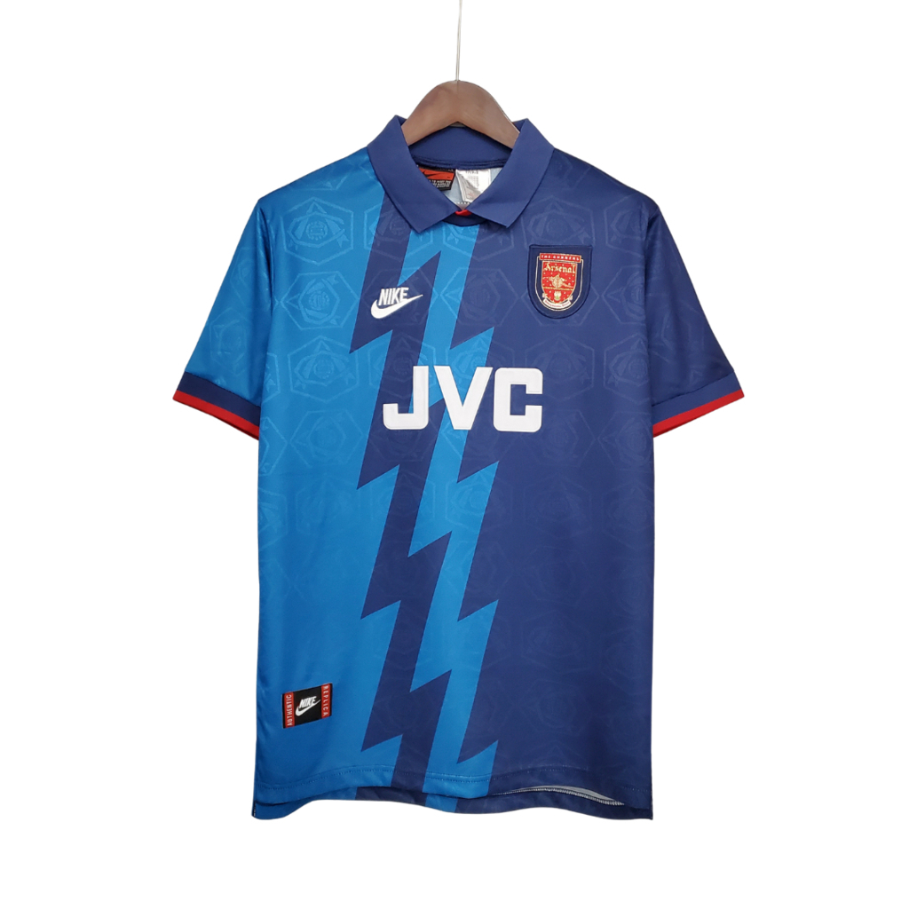 Camisa Arsenal II 1995/1996 - Retrô Nike - Azul Marinho