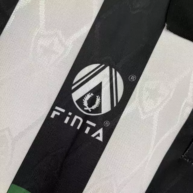 Camisa Botafogo l 1995 - Retrô Finta - Preta e Branca