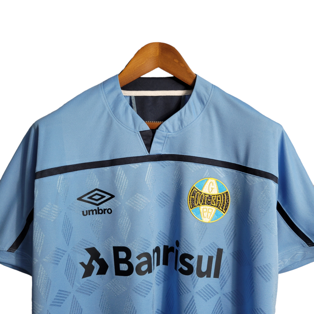 Camisa Grêmio Edição Especial 2020/2021 - Retrô Umbro - Azul com detalhes em dourado e branco