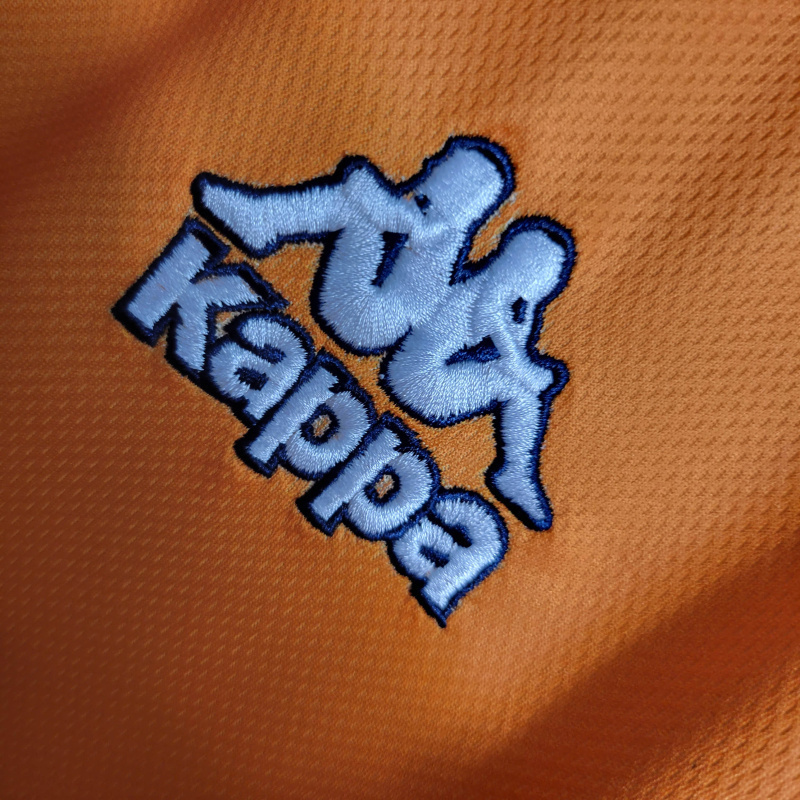 Camisa FC Porto II 1997/1999 - Retrô Kappa - Laranja com detalhes em azul