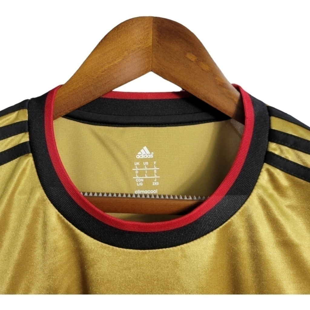 Camisa AC Milan III 2013/2014 - Retrô Adidas - Dourada com detalhes em preto