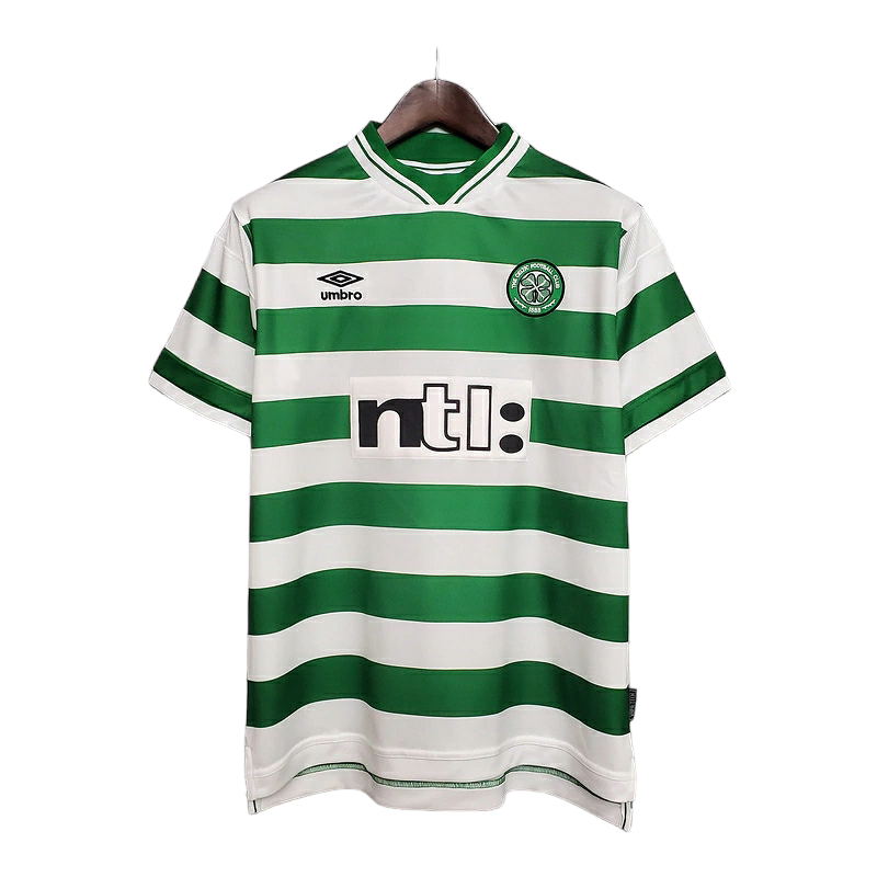 Camisa Celtic 1999/2000 - Retrô Umbro - Verde e Branca