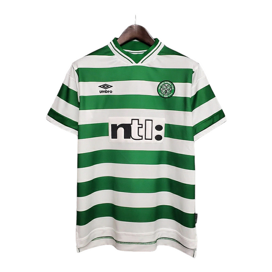 Camisa Celtic 1999/2000 - Retrô Umbro - Verde e Branca