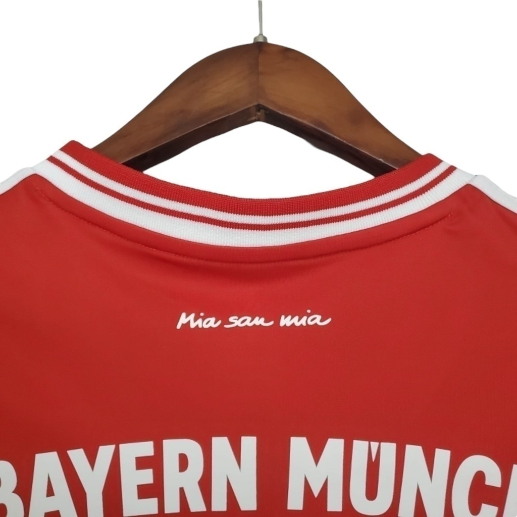 Camisa Bayern Munich I 2013/2014 - Retrô Adidas - Vermelha