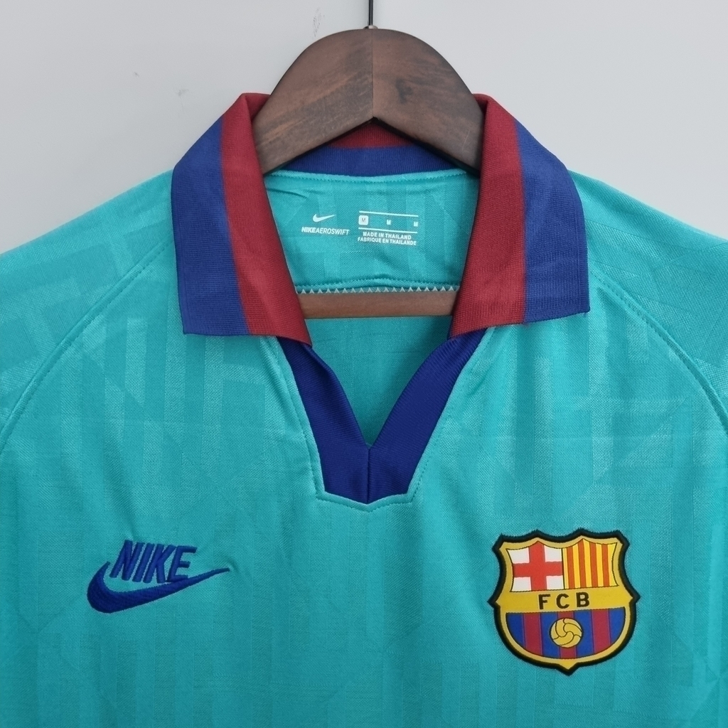 Camisa Barcelona III 2019/2020 - Retrô Nike - Verde
