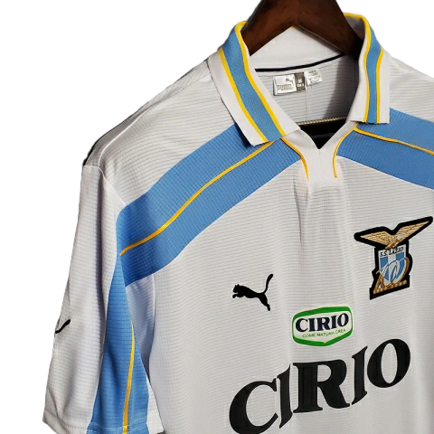 Camisa Lazio 1998/2000 - Retrô Puma - Branca