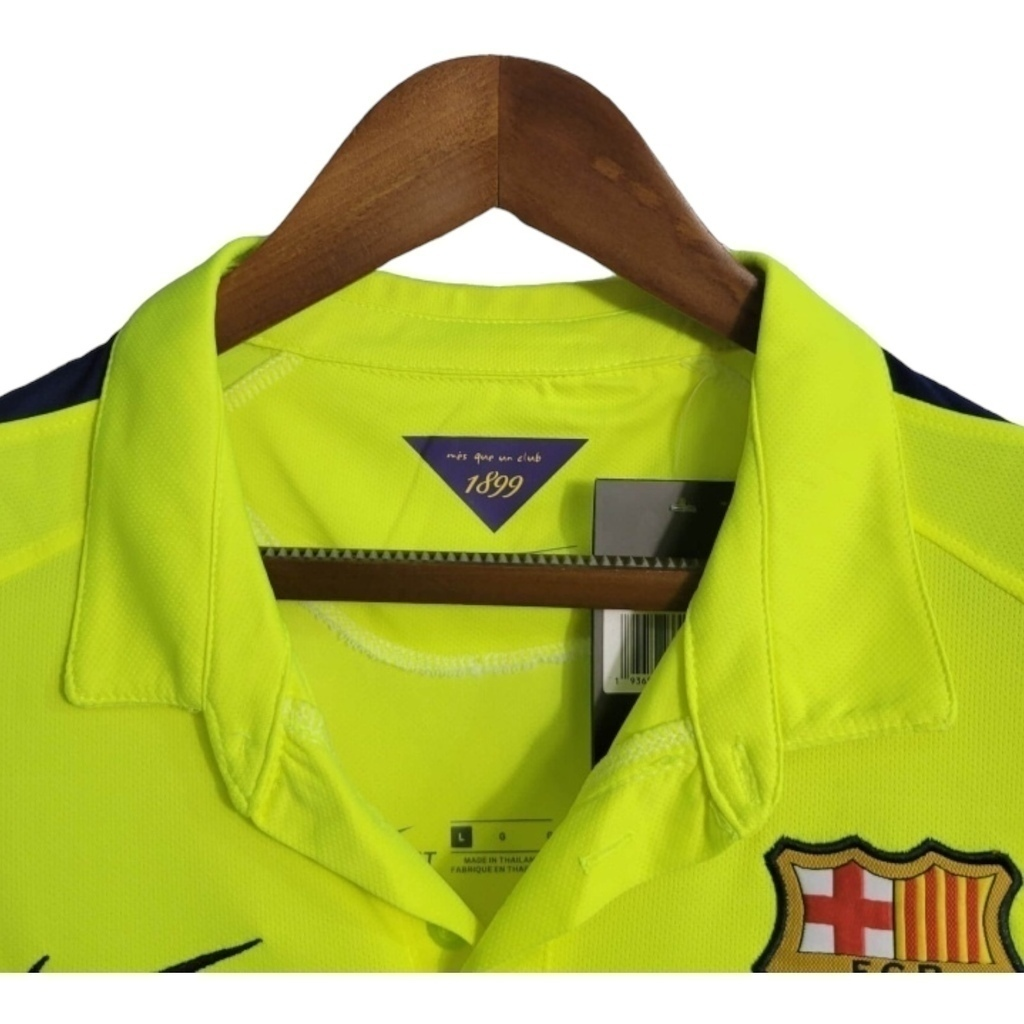 Camisa Barcelona II 2014/2015 - Retrô Nike - Amarela
