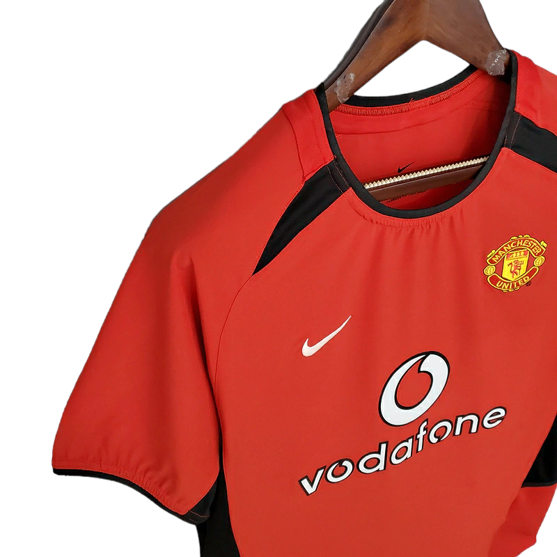 Camisa Manchester United 2002/2004 - Retrô Nike - Vermelha