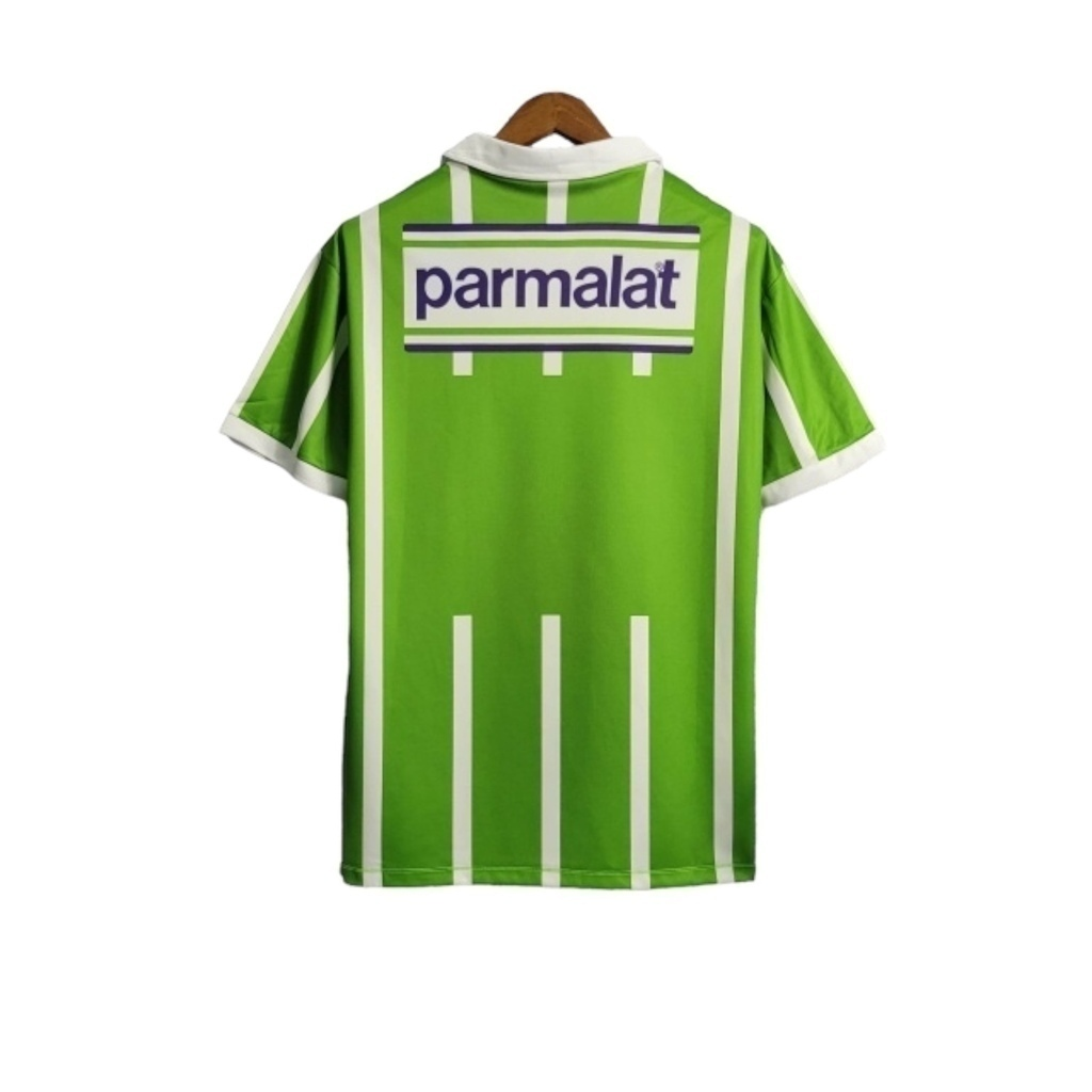Camisa Palmeiras I 1992/1993 - Retrô Adidas - Verde com listras em branco