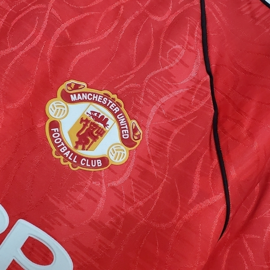 Camisa Manchester United I Retrô 1990/1992 - Retrô Adidas - Vermelha