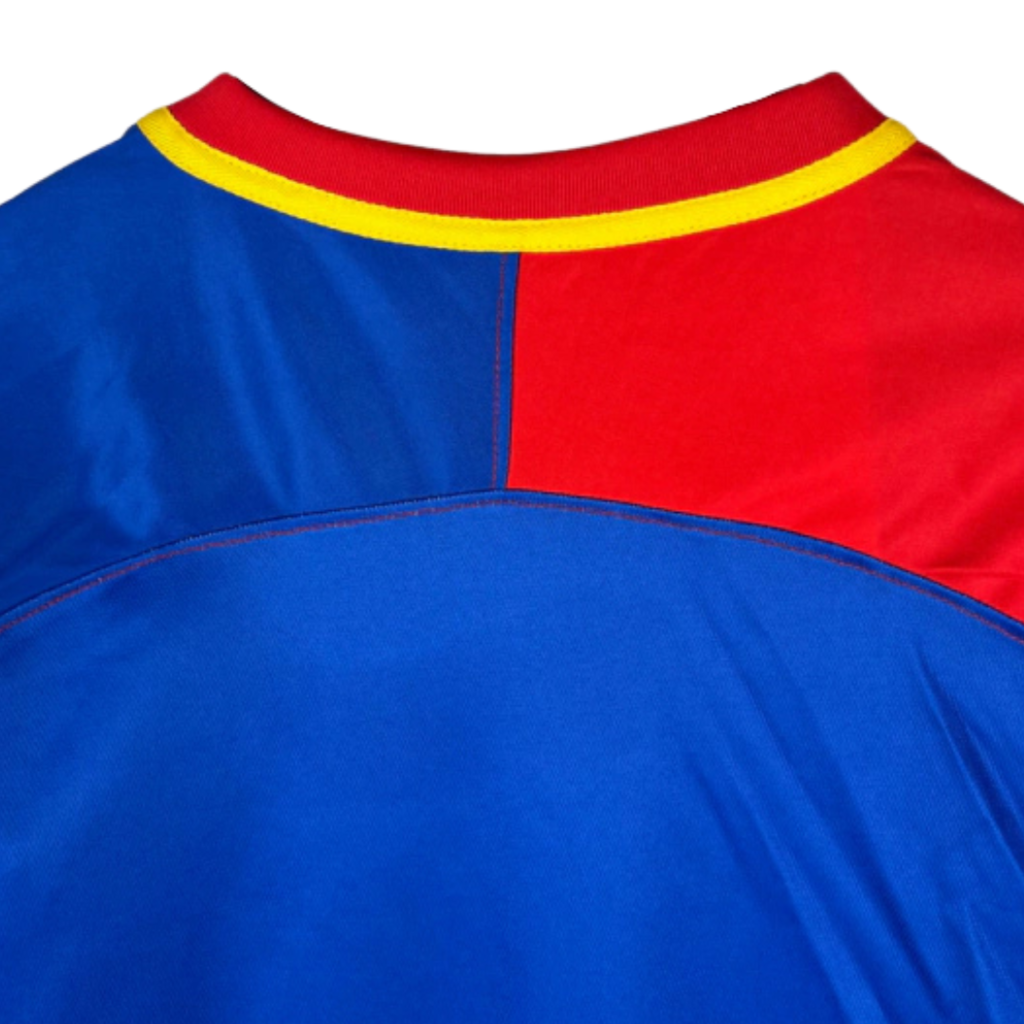 Camisa AFC Richmond I 23/24 - Torcedor Nike Masculina - Azul e vermelha com detalhes em amarelo