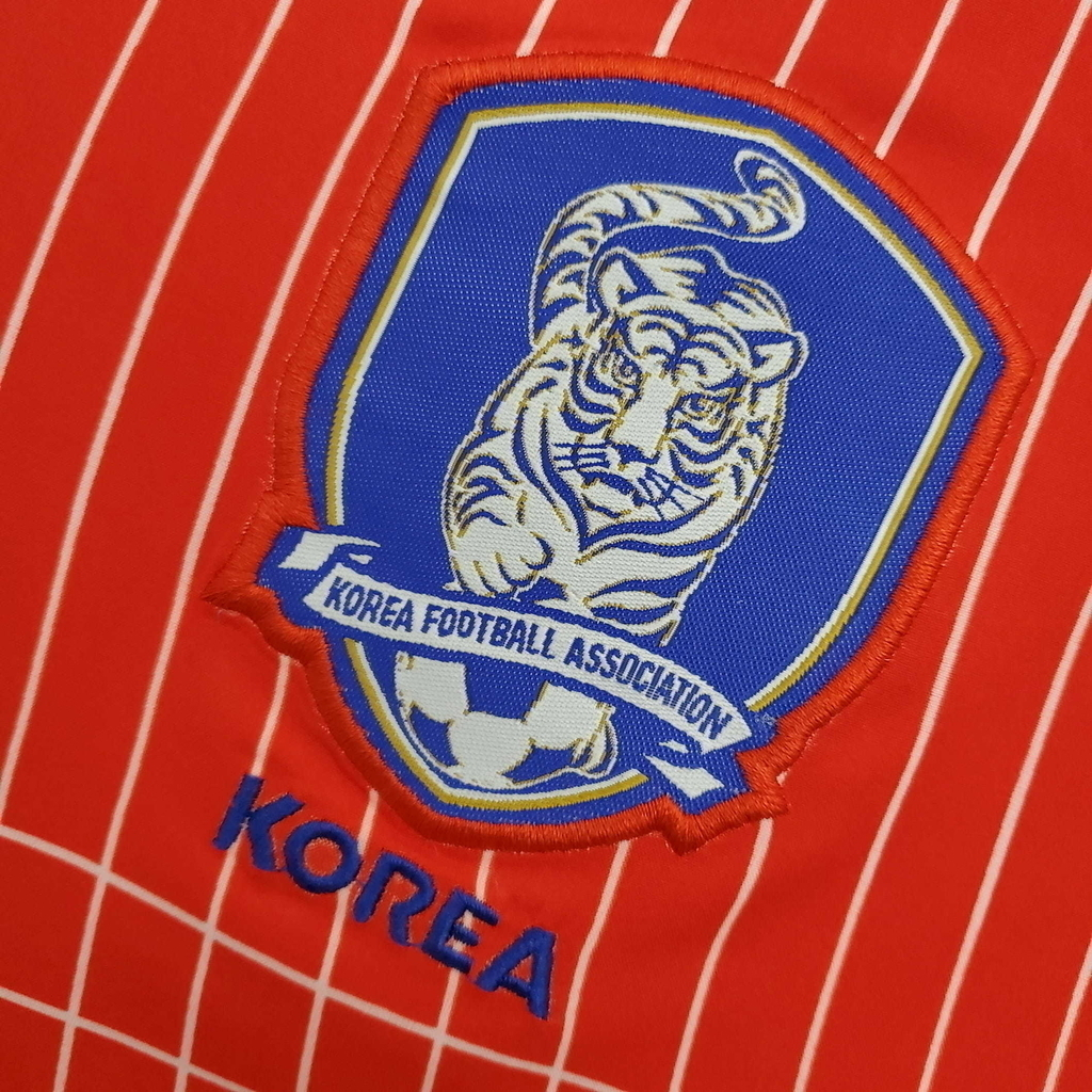 Camisa Seleção da Coreia do Sul 2002- Retrô Nike - Vermelha