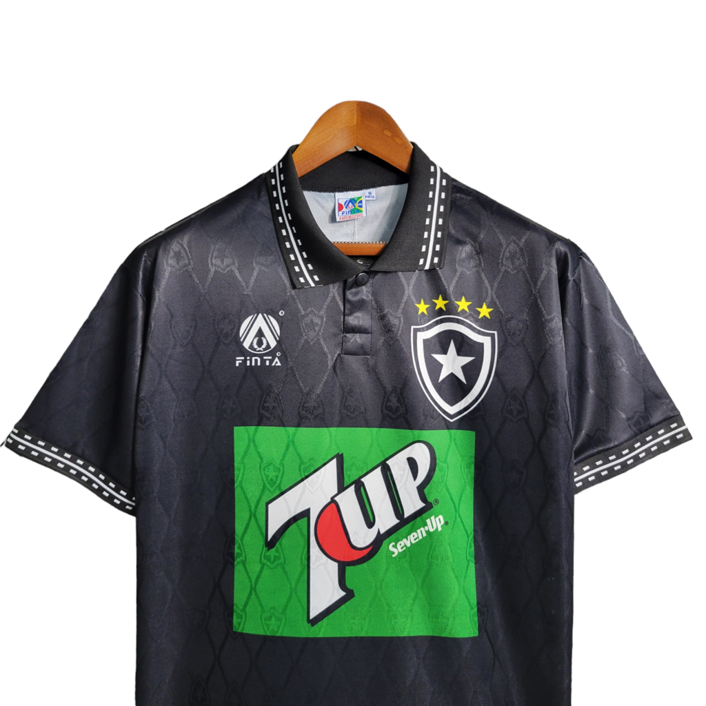 Camisa Botafogo II 1995 - Retrô Finta - Preta
