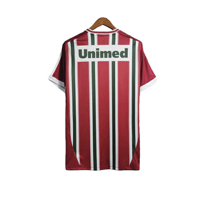 Camisa Fluminense I 2012 - Retrô Adidas - Tricolor Unimed
