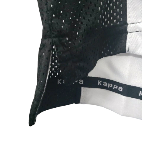 Camisa Juventus I 1997/1998 - Retrô Kappa Mascukina - Preta e branca