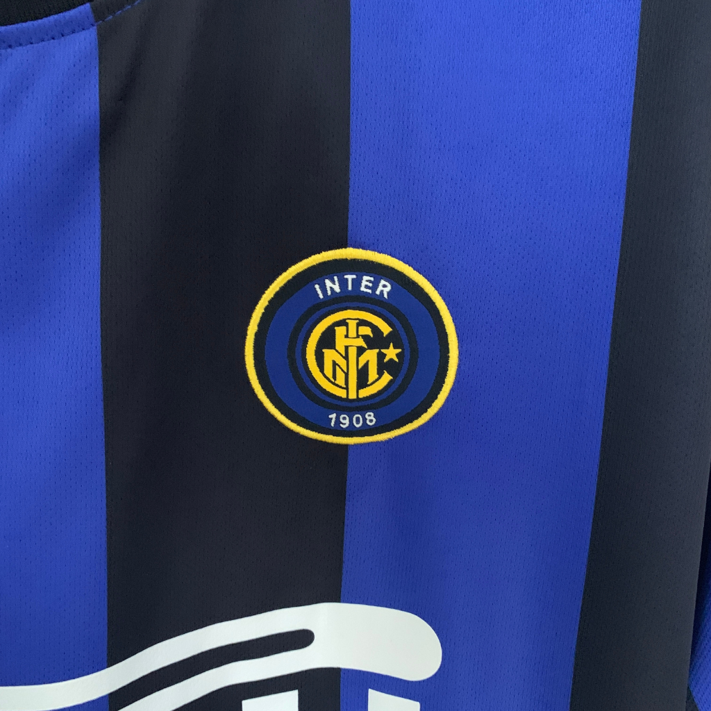 Camisa Inter de Milão I 1999/2000 - Retrô Nike - Azul e preta